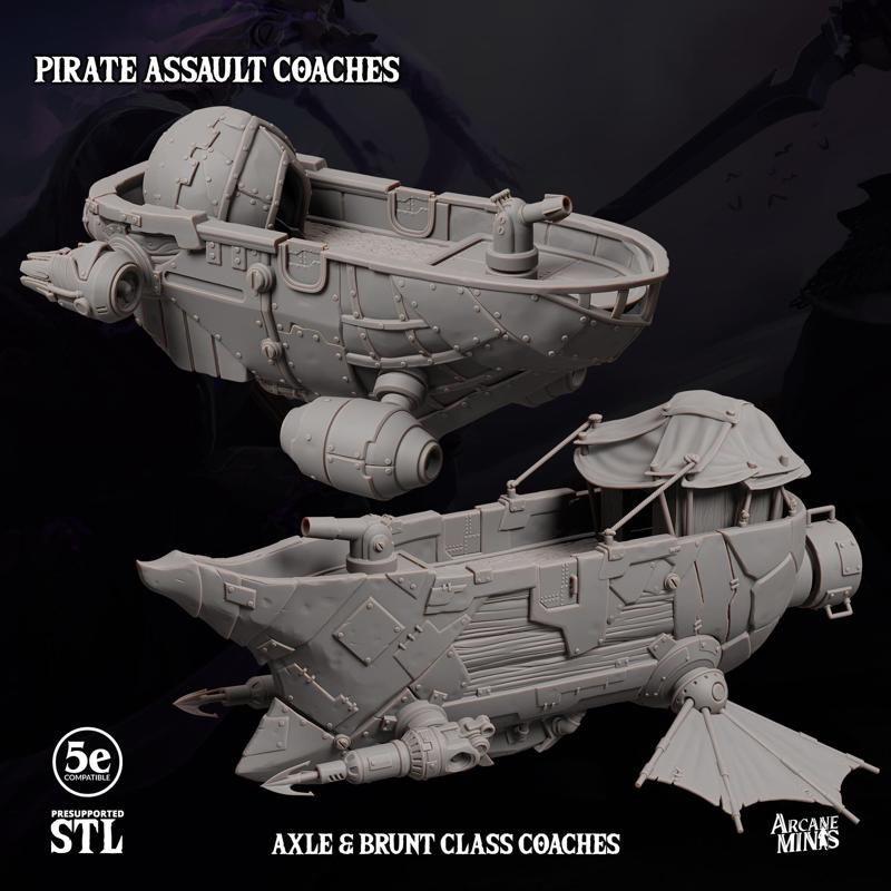 Airship - Scrapper Pirate Skycoaches