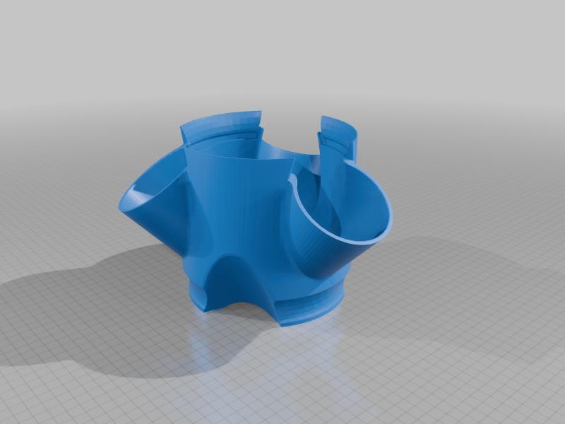 Dani&#039;s Indoor Grow Tower 50mm 3way planter to 80mm + some modifications