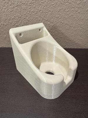 Wall mounted Cup and Phone Holder