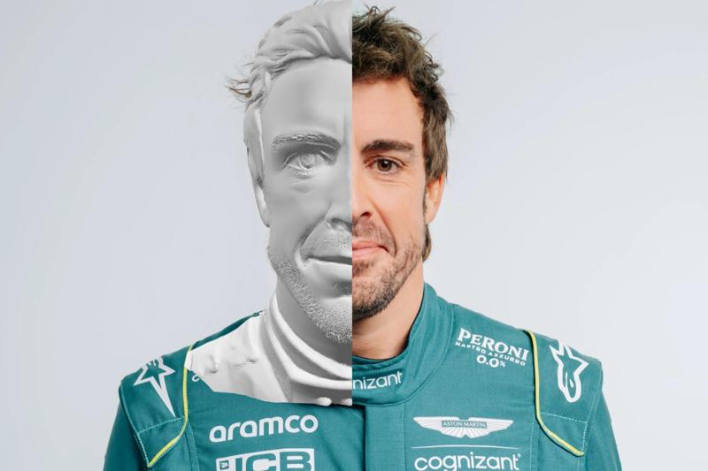 Fernando Alonso The Goat 33 Statue