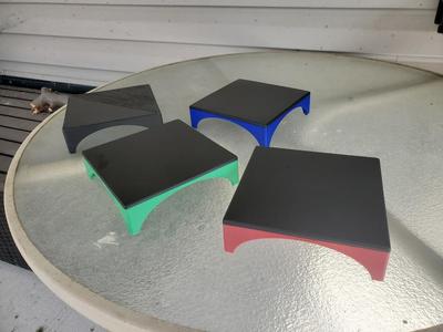 Cat Food Bowl Table