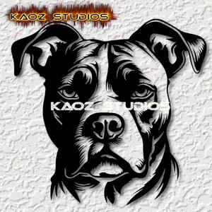 pitbull wall art pit bull wall decor dog decoration