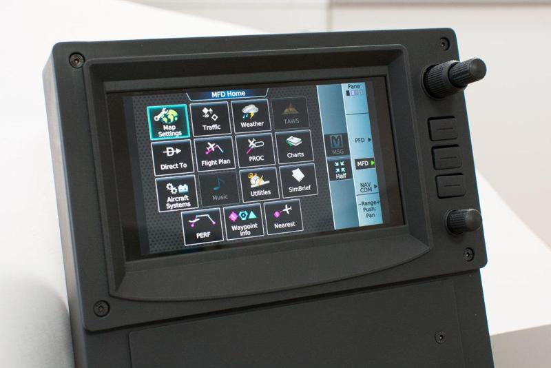 GTC 580 Touch Screen Controller for the SF50 Vision Jet G3000 in Flightsims