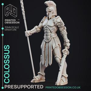 Colossus - Construct - PRESUPPORTED - D&D 32mm