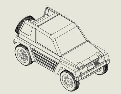 RC Toyota rav 4