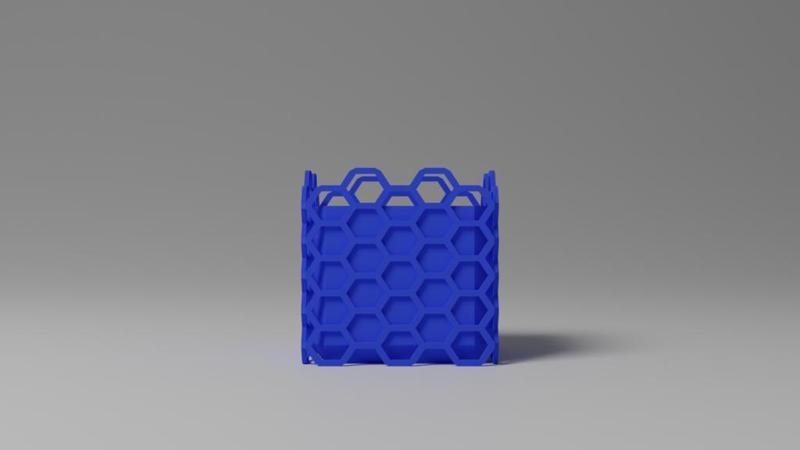 Hexagon Desk Organiser