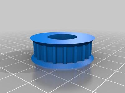My Customized Parametric pulley - lots of tooth profiles