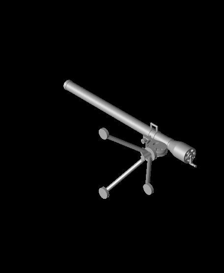 1/35 Scale M20 75mm Recoilless Rifle.stl