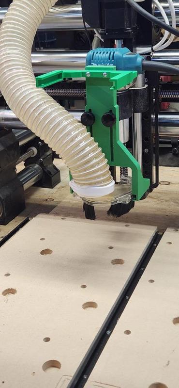 A Better Suck-it Dust Shoe Holder for OneFinity Elite CNC Table