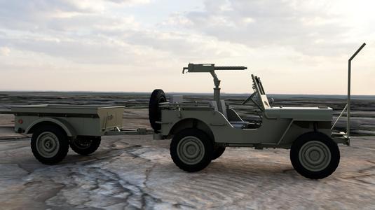 Tessier.Work Willys MBT Trailer