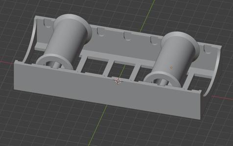 Drybox Filament Roller Assembly