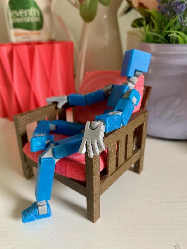 Mission/Craftsman Chair, 1:12