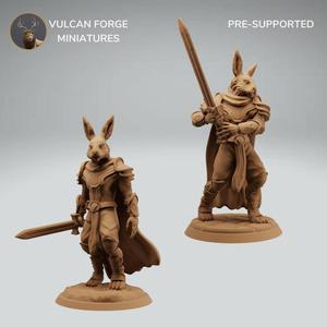 Harengon Rabbit Folk Knight or Paladin Bundle
