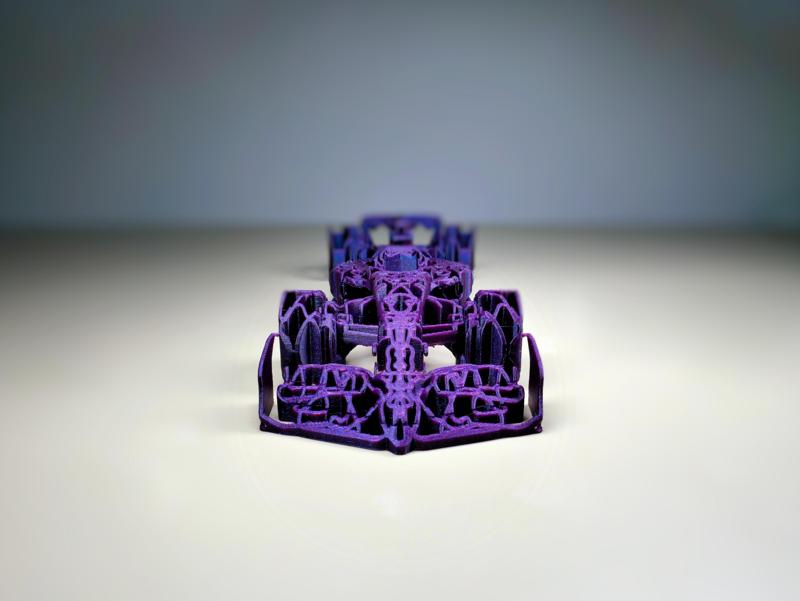 F1 Tracks Car - sculpted