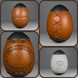 Western Egg Containers / Toys