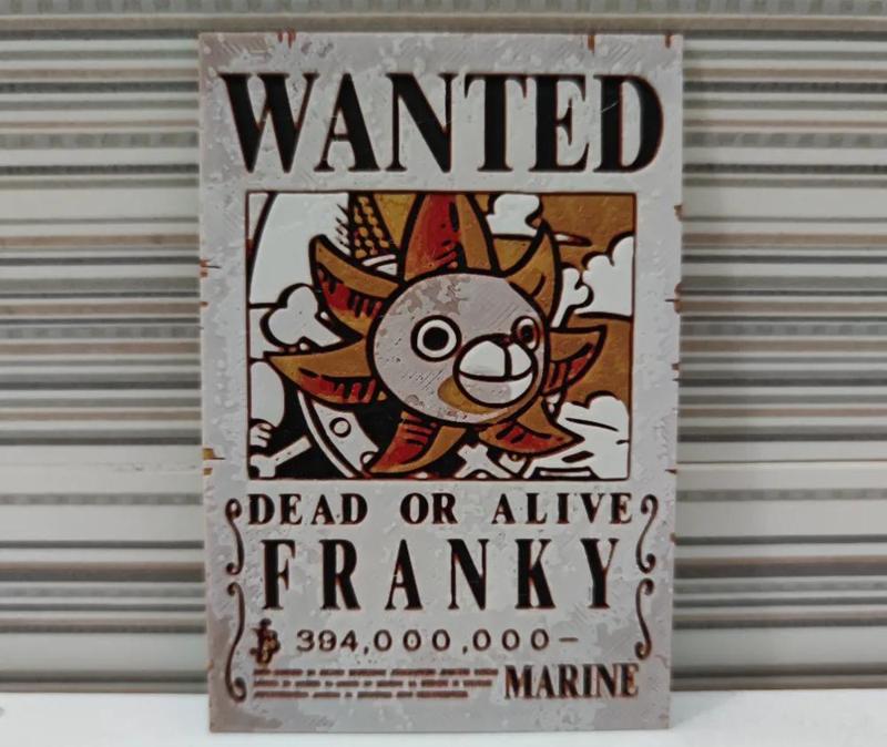 Hueforge style letter from Franky