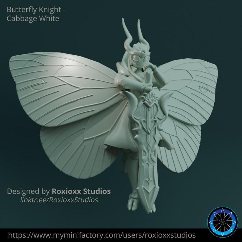 Cabbage White Butterfly Knight, Paladin