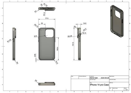 iPhone 14 pro case with camera bump