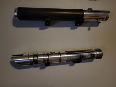 Simple Lightsaber Wall Mount