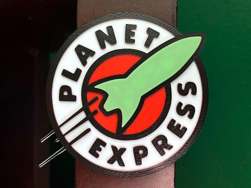 Planet Express Sign and Magnet