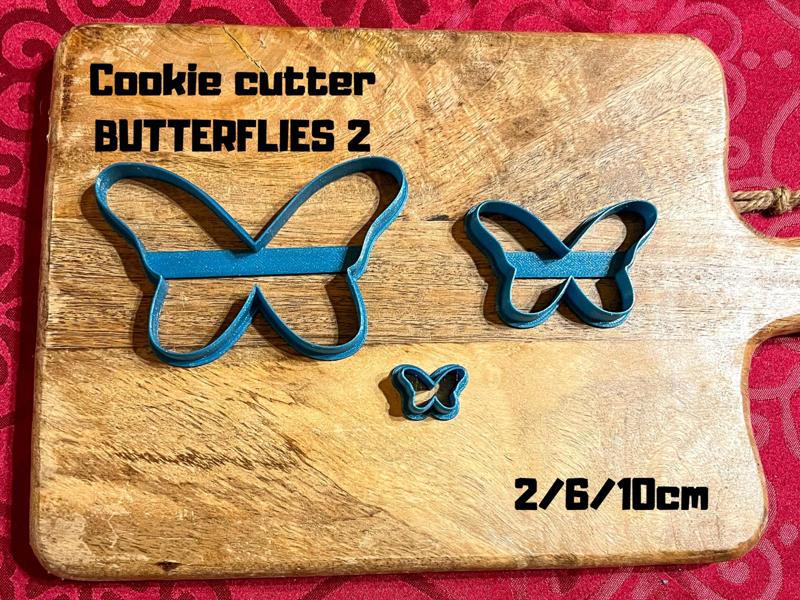 Butterfly cookie cutter (3sizes)