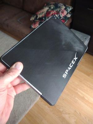 iPad Air 2 case SpaceX logo