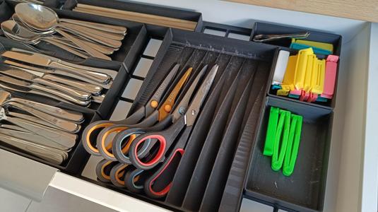 Gridfinity Diagonal Scissors Organizer