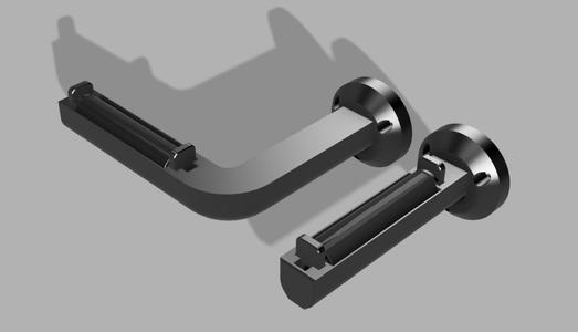 Wall mounted spool holder