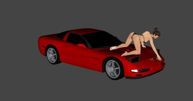 girl washing car 7