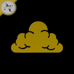 Simple Cloud Symbol - 2D Art