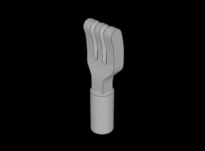 Lego Compatible (79741.dat) Minifig Cutlery Fork
