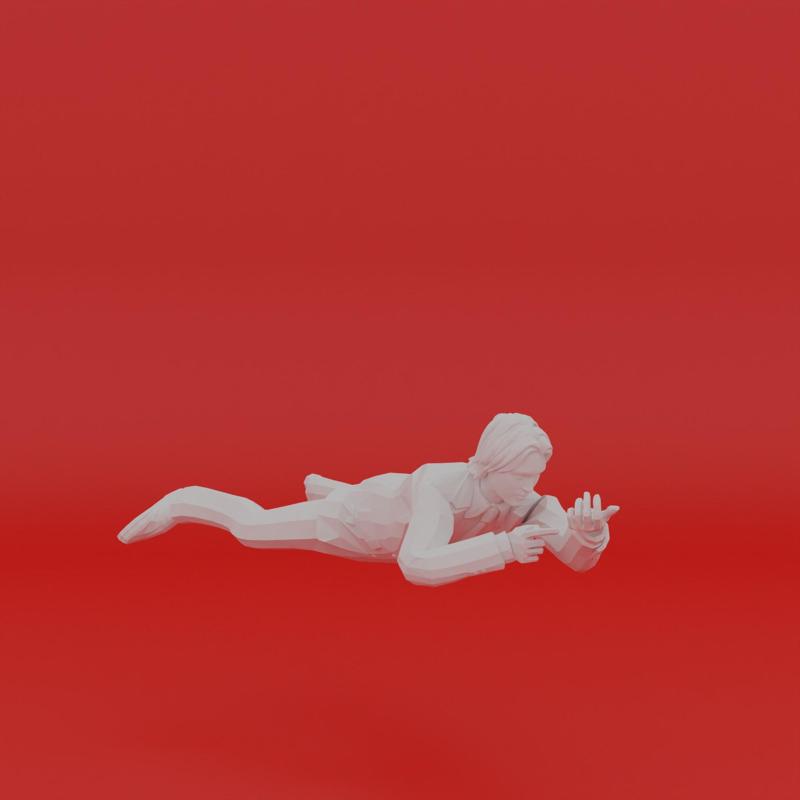 Character Pose Toy Man Miniature Figure 161