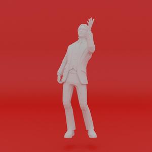 Character Pose Toy Man Miniature Figure 118