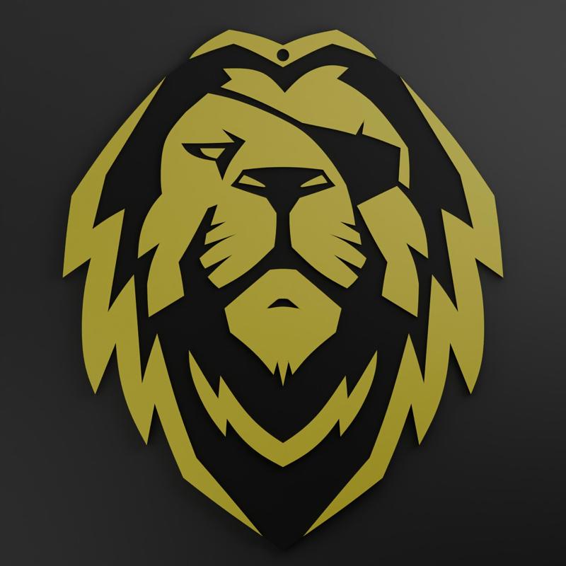 lion keychain