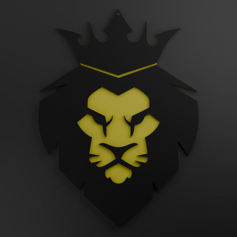 lion keychain