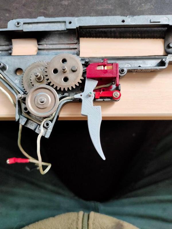 Trigger for G3-SG1 airsoft GB Ver. 2