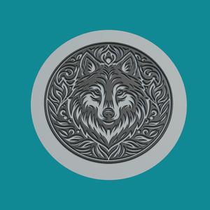 Wolf Print Model