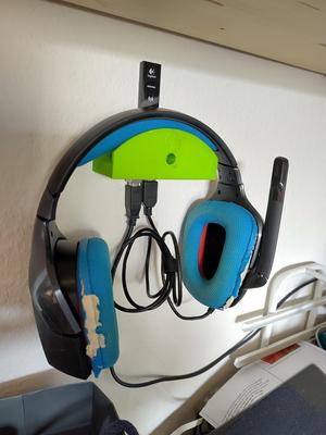 Headset Holder Wall Mount