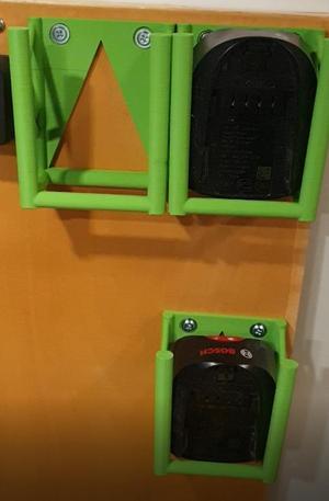 Bosch Battery holder for One 4 All 18V 4.5mah batteries