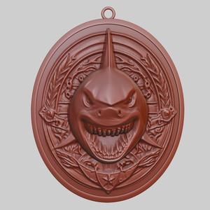 Shark Animal Pendant Shark Animal Necklace for CNC Router Laser & 3D Printer