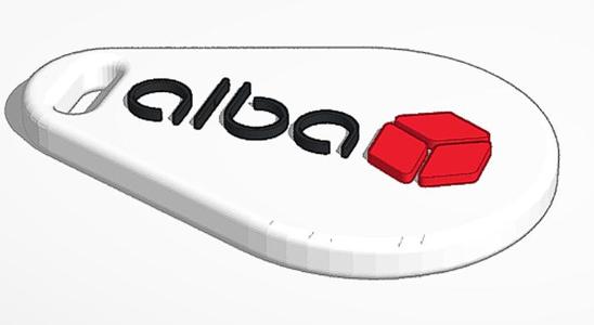 Llavero alba