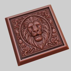 lion Animal 3D Model for CNC Router Laser & 3D Printer