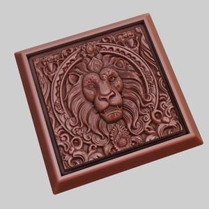 lion Animal 3D Model for CNC Router Laser & 3D Printer