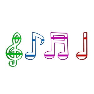 Musical Notes Cookie And Fondant Cutter