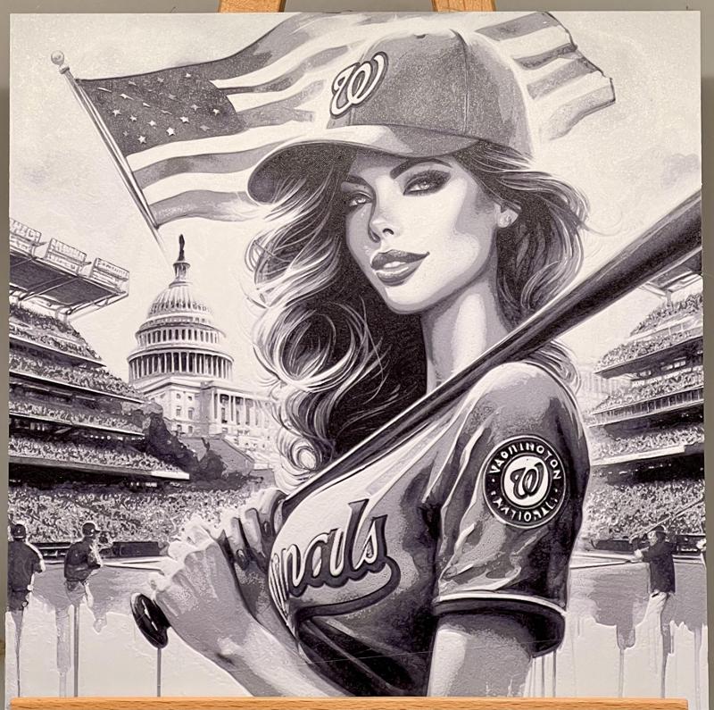 Ladies of Baseball: Washington Nationals #1