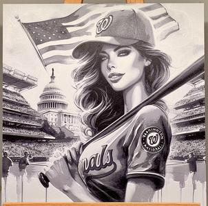 Ladies of Baseball: Washington Nationals #1