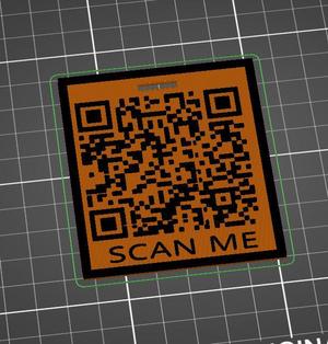 suitcase qr tag