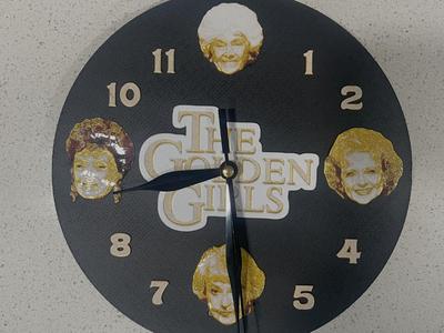 Golden Girls Clock