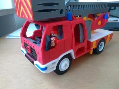 Toy truck base