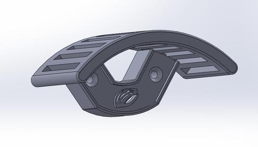 Soporte casco bicicleta